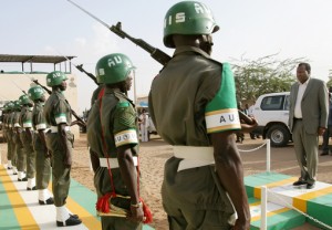soldati dell'Unione Africana