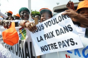 Manifestazioni a Libreville